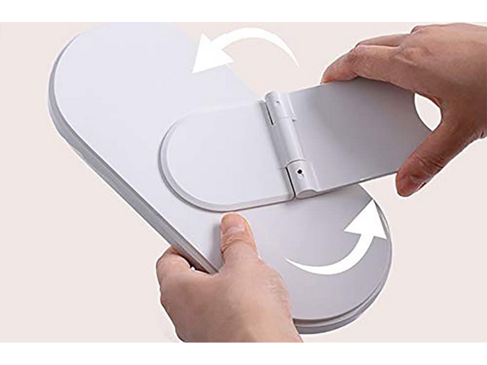 Kosmetikos organizatorius su veidrodžiu