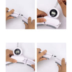 Masažinis gimnastikos lankas su kalorijų skaitikliu