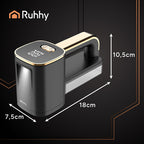 Belaidis drabužių skustuvas, juodas