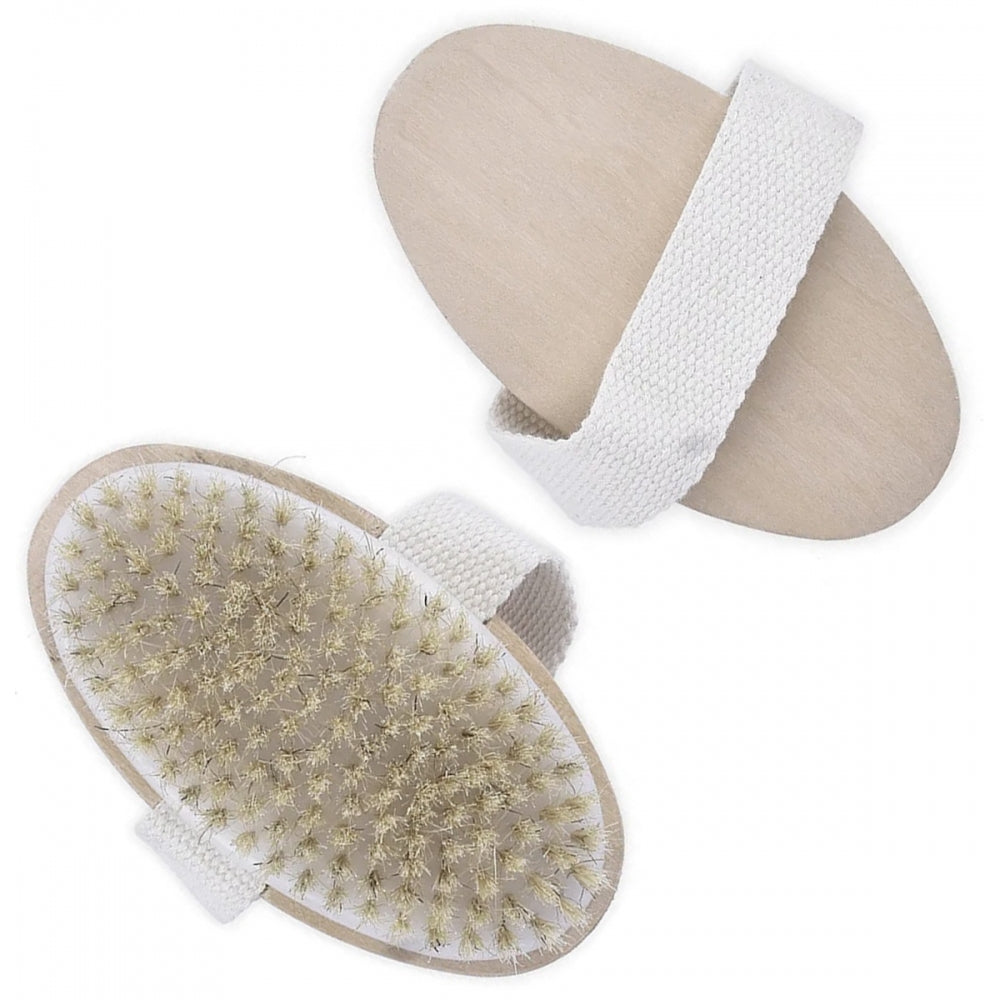 Sauso šveitimo kūno šepetys